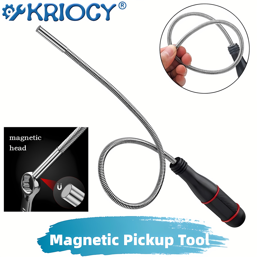 Drain Snake Flexible - ยืดหยุ่น Magnetic Pickup เครื่องมือ Bendable SNAKE