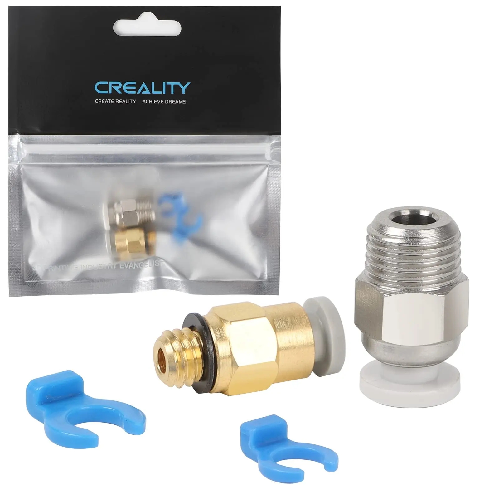 Creality Printer K1 - ข้อต่อท่อบาวเดนแบบนิวแมติก Creality Official PC4-M6 และ PC4-M10