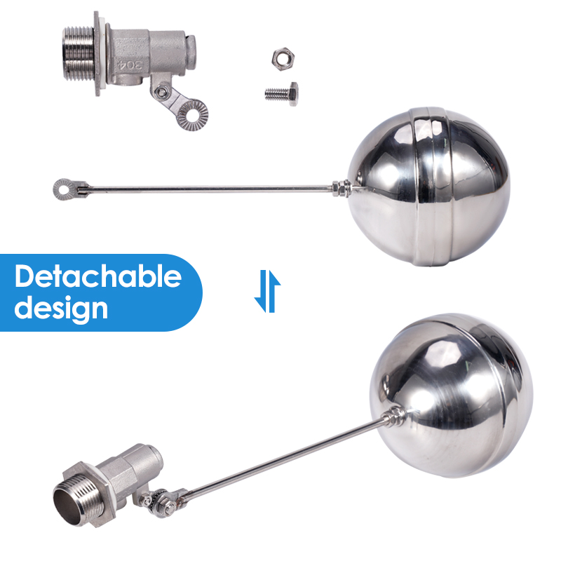 วาล์วบอลลอยปรับระดับได้ DN15/2 - Float Ball Valve บทวิจารณ์และราคา