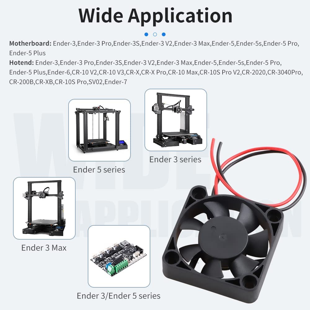 2pcs Creality Original 4010 แฟ - Creality Printer K1 บทวิจารณ์และราคา