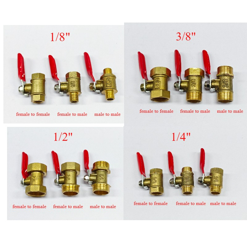 ข้อต่อวาล์วบอลทองเหลืองขนาดเล็ - Compression Fitting Brass บทวิจารณ์และราคา