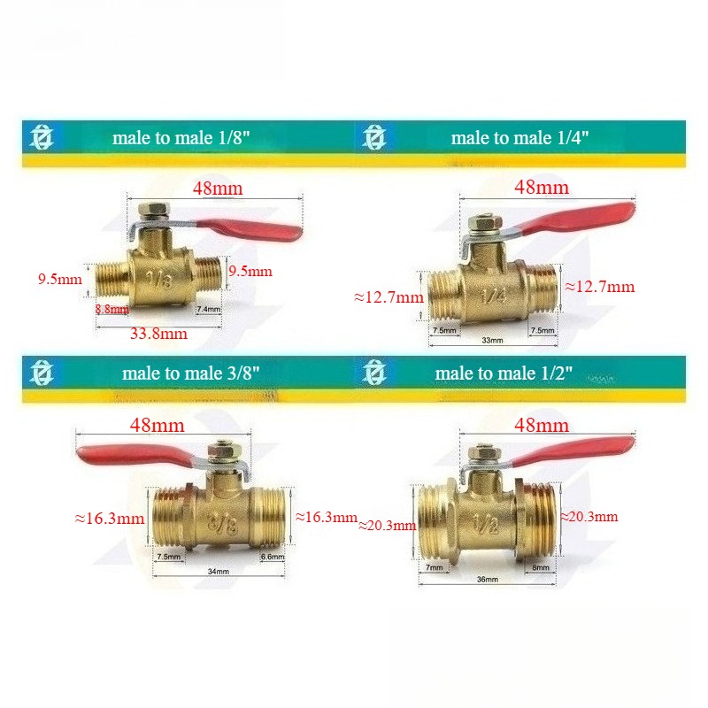 ข้อต่อวาล์วบอลทองเหลืองขนาดเล็ - Compression Fitting Brass บทวิจารณ์และราคา