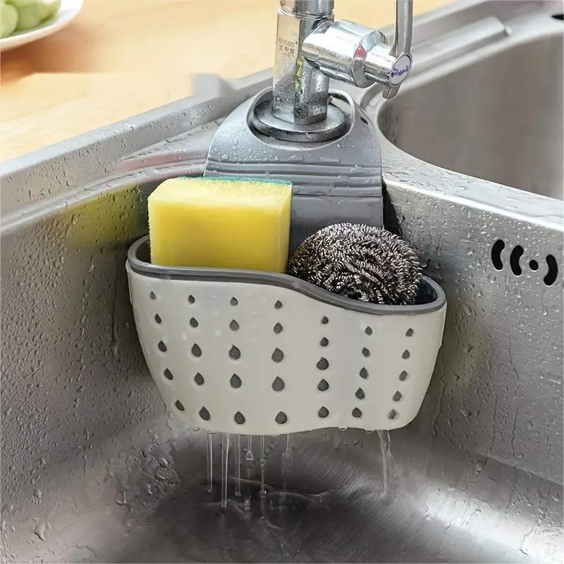 ตะกร้าแขวนอ่างล้างจานแบบปรับได - Silicone Tap Washer บทวิจารณ์และราคา